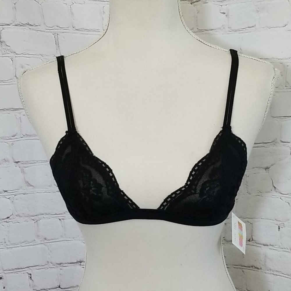 Twilight Gypsy Collection Black Lace Bralette NWT M/L - Picture 2 of 5